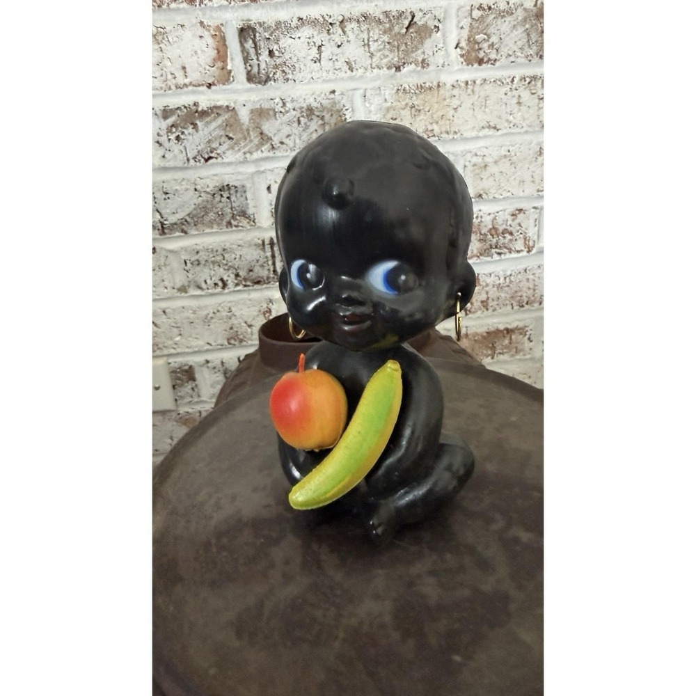 RARE Vintage 1960's Kenmar Baby‎ Nodder Bobble Head Doll 7in Bank